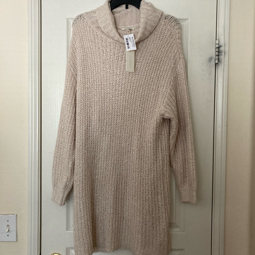 White Sweater Dress